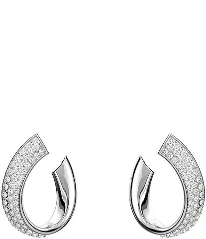 Swarovski Small Exist Crystal Hoop Earrings