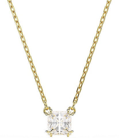 Swarovski Stilla Solitaire Short Pendant Necklace