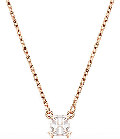 Swarovski Stilla Solitaire Short Pendant Necklace