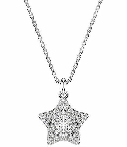 Swarovski Sublima Round Cut Star Short Pendant Necklace