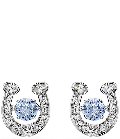 Swarovski Symbolica Crystal Horseshoe Stud Earrings