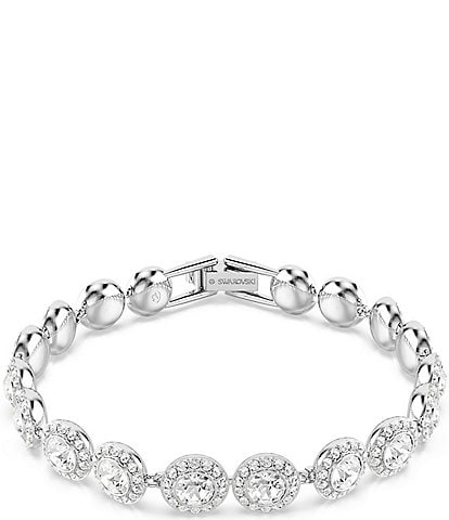 Swarovski Una Round Cut Adjustable Bracelet