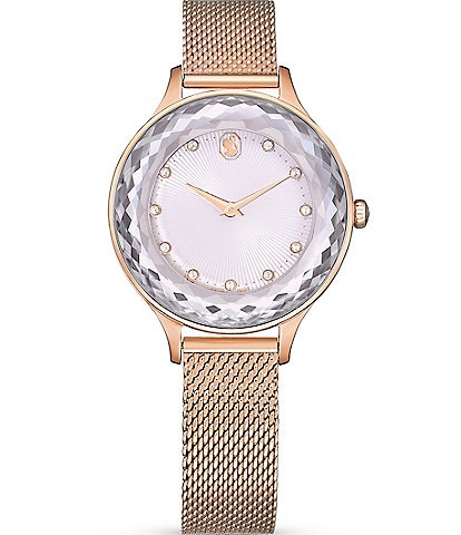 Swarovski Women's Octea Nova Rose Gold Bracelet Watch
