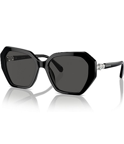 Swarovski Women's SK6017F 57mm Irregular Sunglasses