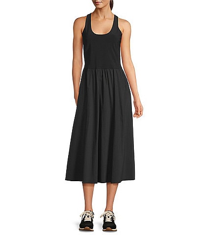 Sweaty Betty Explorer Ribbed Knit Scoop Neck Racerback Dress