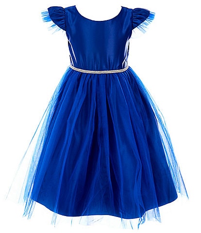 wedding blue dresses for girls