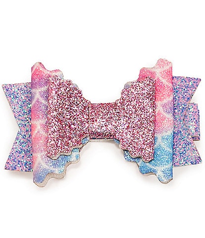 Sweet Wink Sparkling Mermaid Bow Hair Clip