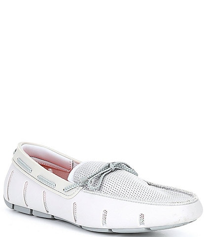 SWIMS Men's Braided Lace Washable Boat Loafers