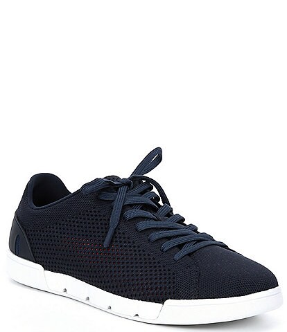 SWIMS Men's Breeze Tennis Knit Washable Lace-Up Sneakers