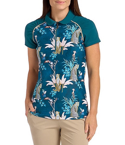 SwingDish Safari Collection Grace Short Sleeve Shirt