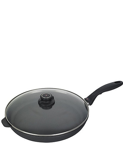 Swiss Diamond XD 12.5#double; Nonstick Fry Pan with Glass Lid