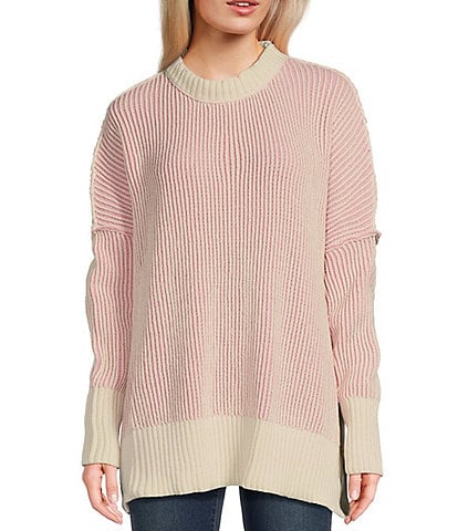 Takara Long Sleeve Oversized Pullover Sweater