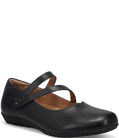 Taos Footwear Banter Leather Mary Jane Flats