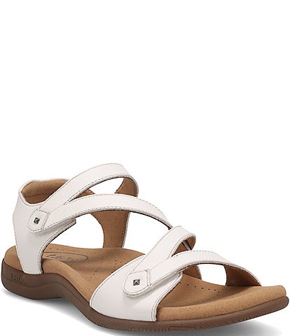 Taos Footwear Big Time Leather Strap Sandals