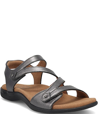Taos Footwear Big Time Leather Strap Sandals