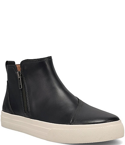 Taos Footwear Double Up Leather Platform Sneaker Booties