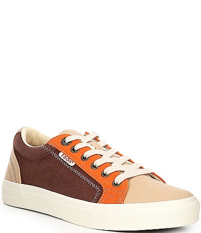 Taos Footwear Plim Soul Color Block Canvas Sneakers