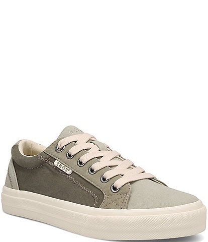 Taos Footwear Plim Soul Color Block Canvas Sneakers