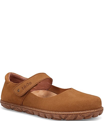 Taos Footwear Success Suede Mary Janes