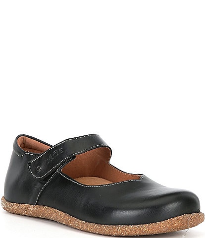 Taos Footwear Ultimate Leather Mary Jane Flats