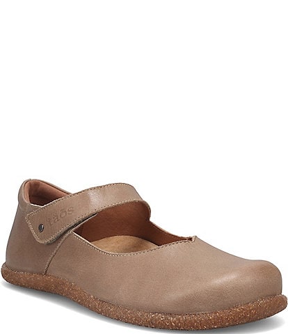 Taos Footwear Ultimate Leather Mary Jane Flats