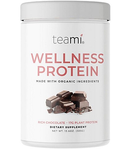 Teami Wellness Protein Chocolate Dietary Supplement
