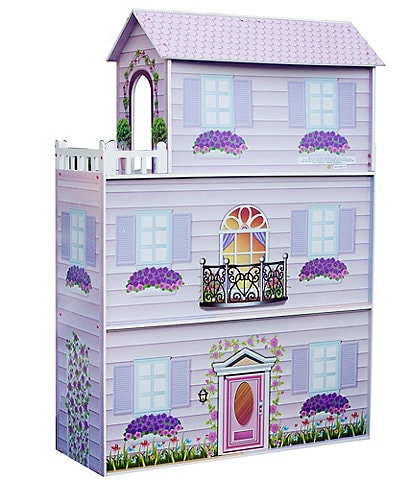 Teamson Kids 12#double; Pink Dreamland Tiffany Dollhouse with Furniture