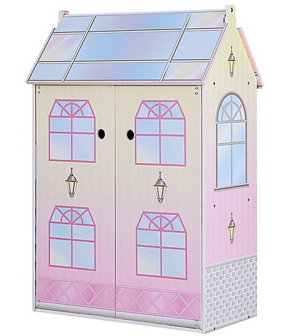 Teamson Kids Dreamland Glasshouse Dollhouse & 10 Accessories Set