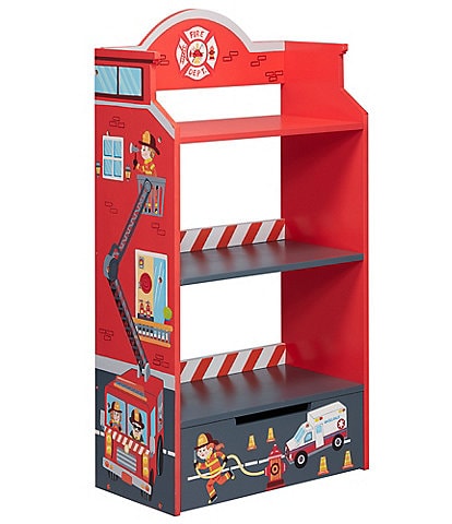 Teamson Kids Fire Fighter Bookshelf