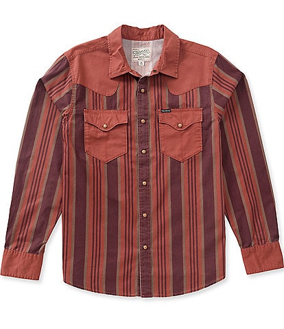 Tecovas Long Sleeve Thorn Stopper Pearl Snap Shirt