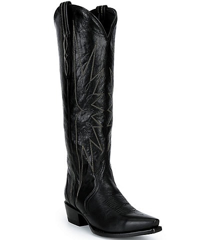 Tecovas Women's Loretta Saddle Cowhide Western Boots