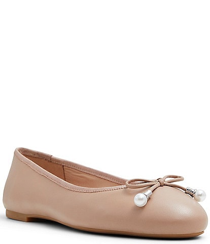 Ted Baker London Ava Icon Leather Ballet Flats