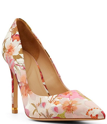Ted Baker London Cara Icon Satin Floral Dress Pumps