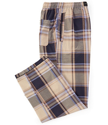 Ted Baker London Foggy Night Plaid Woven Lounge Pants