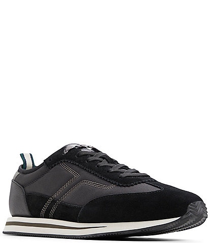 Ted Baker London Men's Becks Oxford Suede Leather Fabric Sneakers