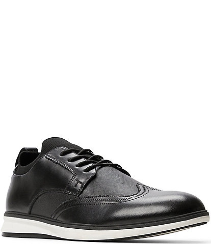 Ted Baker London Men's Farrington Leather Casual Wingtip Derby Oxfords