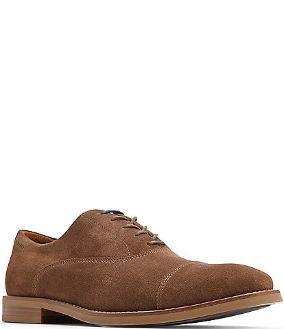 Ted Baker London Men's Oxford Suede Cap Toe Oxfords