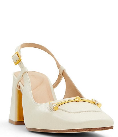 Ted Baker London Mia Icon Leather Slingback Pumps