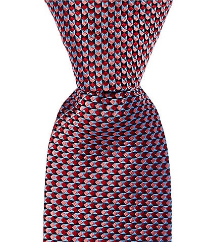 Ted Baker London Romer Geometric Natte 3 1/8" Silk Tie