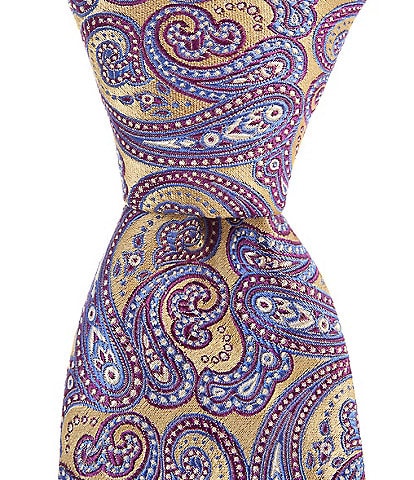 Ted Baker London Shirland Paisley 3 1/4#double; Silk Tie