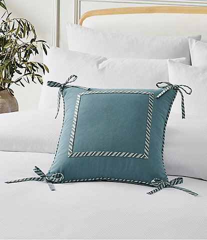 Ted Baker London Tie-Bow Decorative Square Pillow