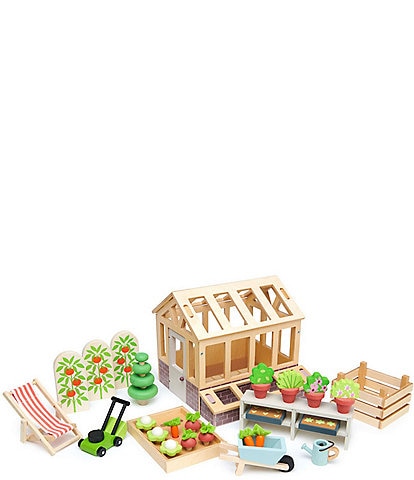 Tender Leaf Toys Greenhouse And Garden Set