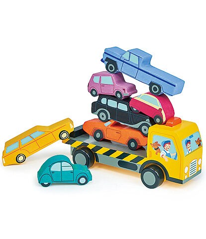 Tender Leaf Toys Stacking Toy Cars Set