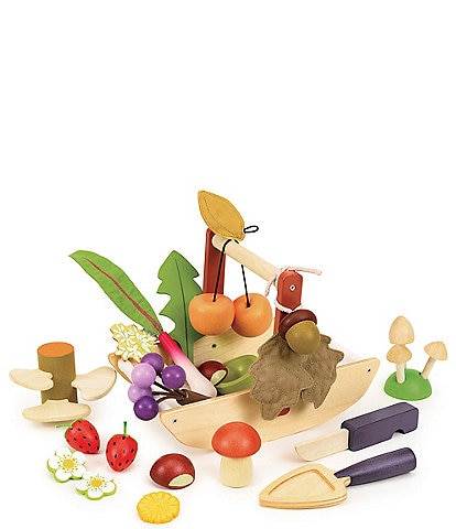 Tender Leaf Toys Wild Wood Foraging Trug