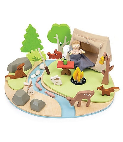 Tender Leaf Toys Wildlife Camping Playset