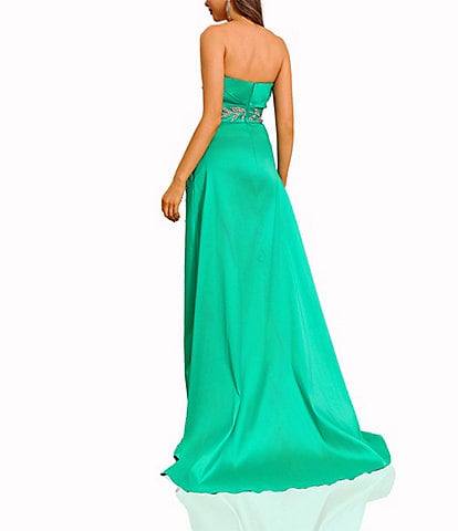 erosebridal short dress Eros Beaded Mini Dress