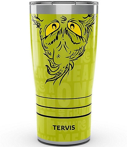 Tervis Tumblers Christmas Collection Mean One Grinch 20-oz Stainless Steel Tumbler