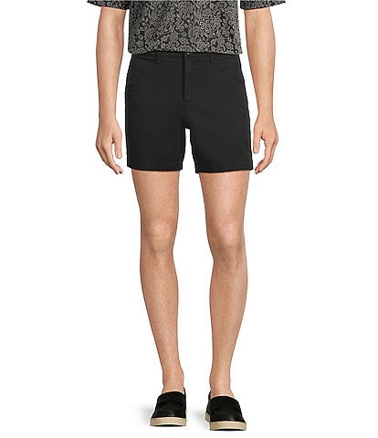 Roundtree & Yorke The Cloud Short 5" Straight Fit Flat Front Stretch Washed Chino Shorts