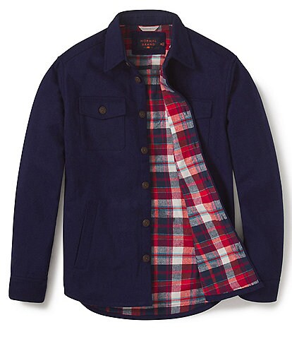 The Normal Brand Brightside Flannel Lined Shirt Jacket