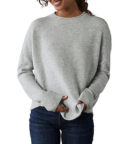 The Normal Brand Crew Neck Long Sleeve Oversized Fit Sweater